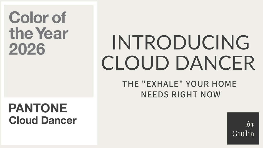Julia's thoughts on Pantone 2026: The "Exhale" Your Home Needs Right Now