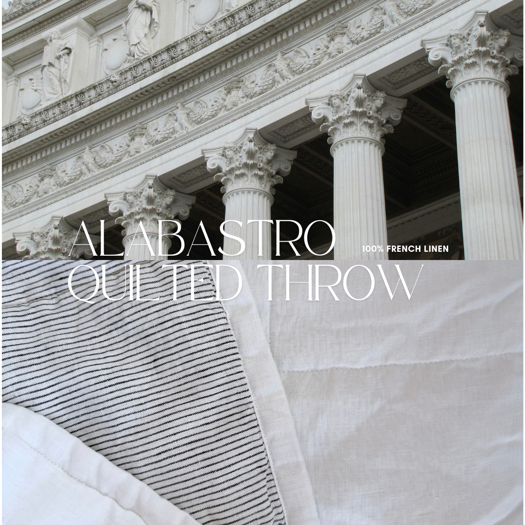 The Pausa Throw in Alabastro