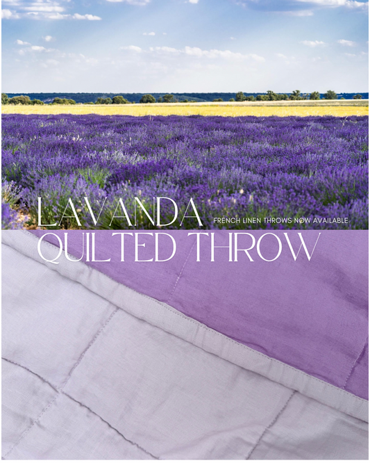 The Pausa Throw in Lavanda