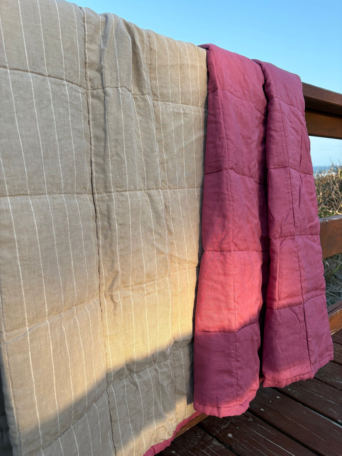 The Pausa Throw in Terra Rosa